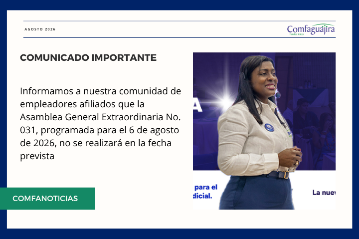 NOTICIA ASAMBLEA EXTRAORDINARIA